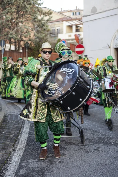 Carnevale euro w Trieście i muggia, Włochy — Zdjęcie stockowe