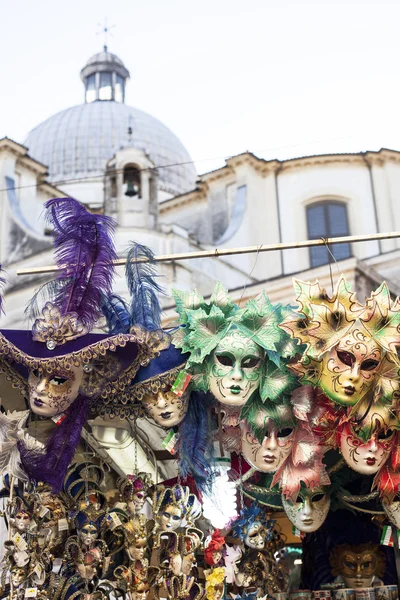 Masque de carnaval vénitien à Venise — Photo