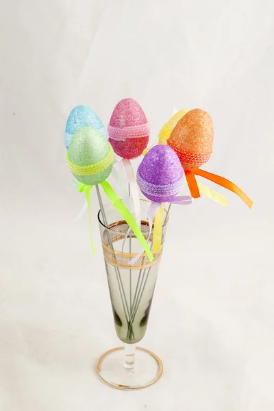 Uova di Pasqua decorative — Foto Stock
