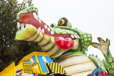 Muggia karnaval geçit, İtalya