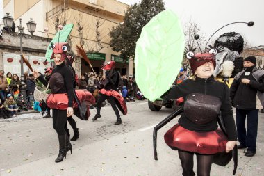 Muggia karnaval geçit, İtalya