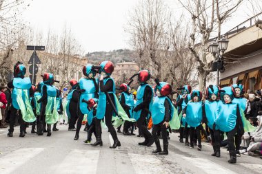 Muggia karnaval geçit, İtalya