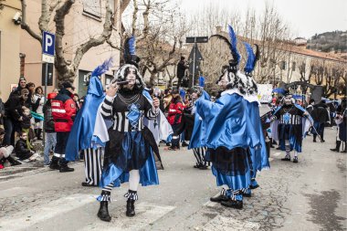 Muggia karnaval geçit, İtalya