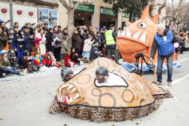 Muggia karnaval geçit, İtalya