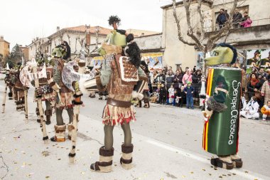 Muggia karnaval geçit, İtalya
