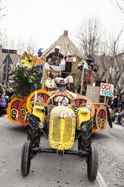 Muggia karnaval geçit, İtalya
