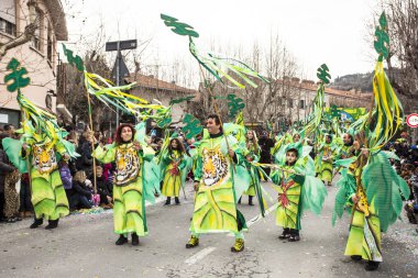 Muggia karnaval geçit, İtalya