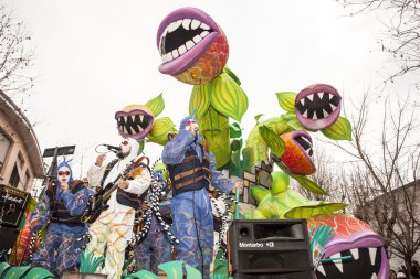Muggia karnaval geçit, İtalya