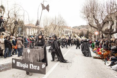 Muggia karnaval geçit, İtalya