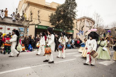 Muggia karnaval geçit, İtalya