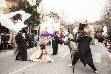 Muggia karnaval geçit, İtalya