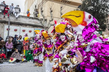 Muggia karnaval geçit, İtalya