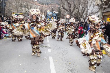 Muggia karnaval geçit, İtalya
