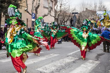 Muggia karnaval geçit, İtalya
