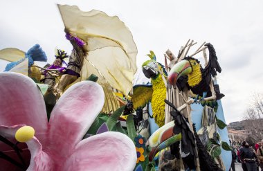 Muggia karnaval geçit, İtalya