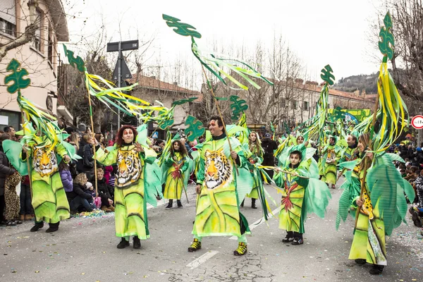 Muggia Carnival Parade, Italie — Photo
