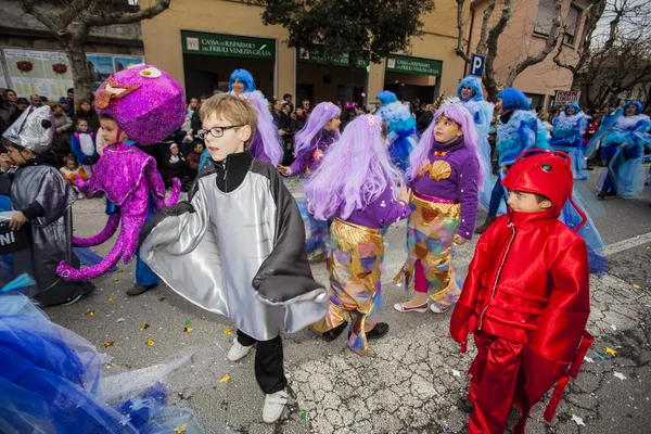 Muggia Carnival Parade, Italie — Photo