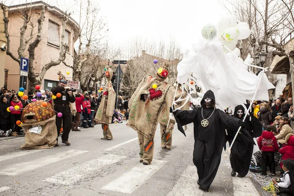 Parata del Carnevale di Muggia, Italia — Foto Stock