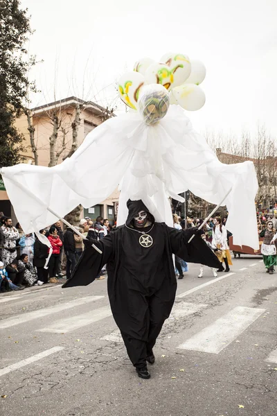 Muggia karnevalsumzug, italien — Stockfoto
