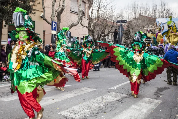 Muggia Carnival Parade, Italy — Stock Photo, Image