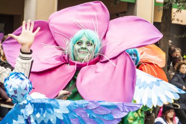 Muggia karnaval geçit, İtalya