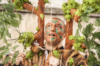 Muggia karnaval geçit, İtalya