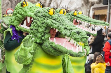 Muggia karnaval geçit, İtalya