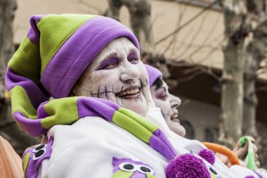 Muggia karnaval geçit, İtalya