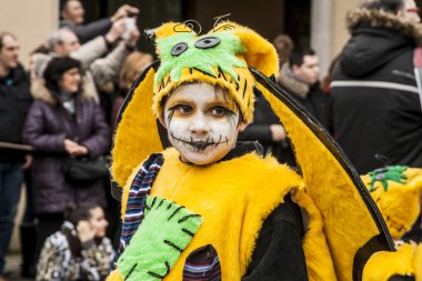 Muggia karnaval geçit, İtalya