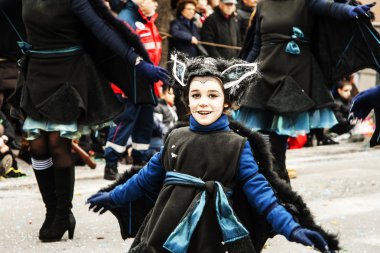 Muggia karnaval geçit, İtalya