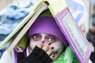 Muggia karnaval geçit, İtalya