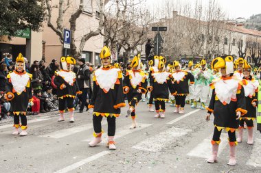 Muggia karnaval geçit, İtalya