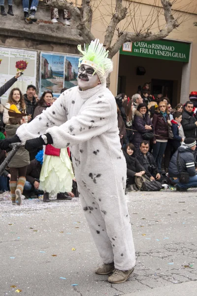 Desfile de Carnaval de Muggia, Italia — Foto de Stock