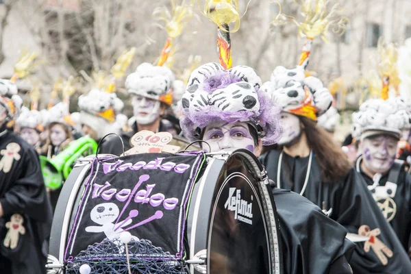 Muggia Carnival, Италия — стоковое фото