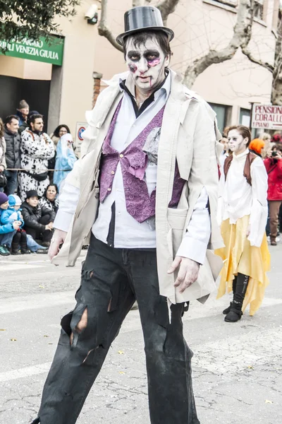 Desfile de Carnaval de Muggia, Italia — Foto de Stock