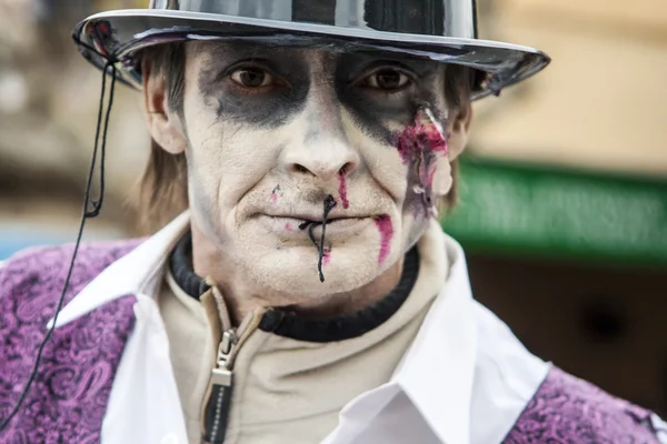 Muggia carnival parade, Italië — Stockfoto