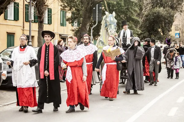 Karneval i Muggia 2014 - Stock-foto