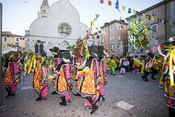 Carnival in Muggia, Italy — Stock Photo, Image