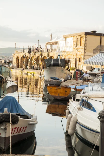 Pequeño puerto de Muggia, Trieste, Italia — Foto de Stock