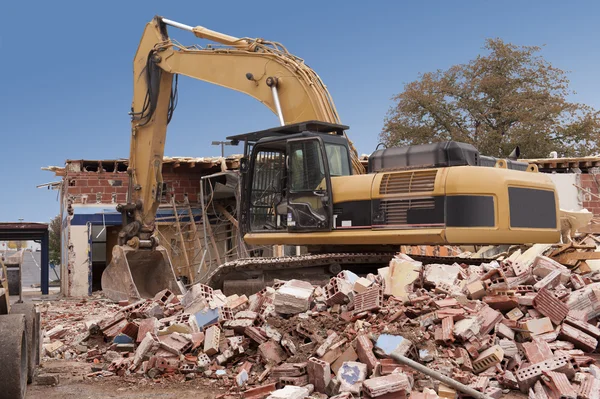 Building Demolition — Stock Photo, Image