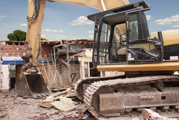 Demolición de edificios — Foto de Stock