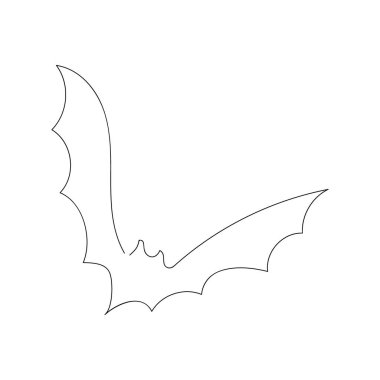 Vampir sanatı. Cadılar bayramı temasının aralıksız çizimi, gotik, korkunç, korkunç, yarasa, gece canavarı.