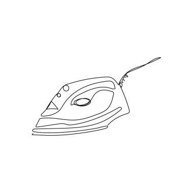 Devamlı çizgi çiziyorum. Bir sıra ev aletleri, giysi bakımı, ütü, kuru temizleme, buhar, soyunma odası.