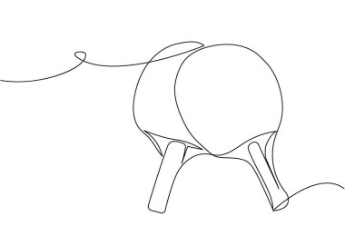 Masa tenisi raketleri bir satır sanat eseri. Masa tenisi, spor, fitness, aktivite, oyun, raket, antrenman, eğlence, lastik, ahşap, spor, ekipman, profesyonel oyun