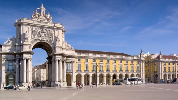 Plaza do Comercio - Lissabon (Portugal) — Stockfoto