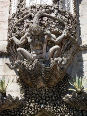 Palacio Nacional da Pena - Sintra (Portekiz heykel)