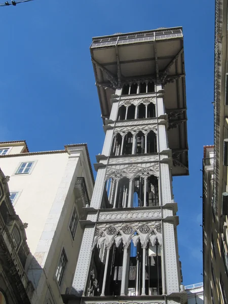 Elevador de Santa Justa - Lisboa (Portugal ) — Fotografia de Stock