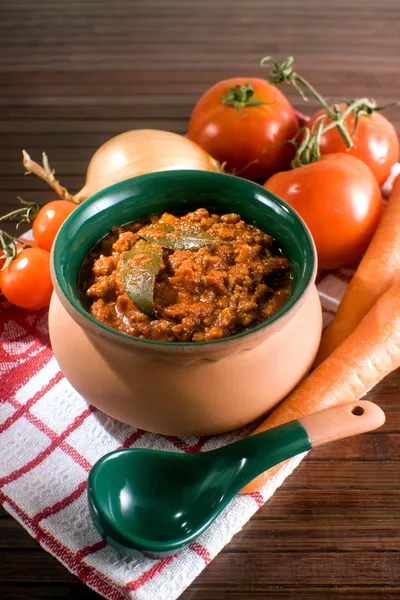 Traditional Italian Ragu' — Stockfoto