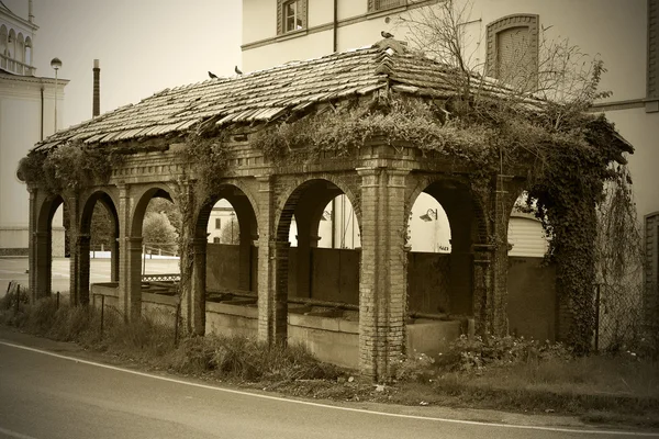 Crespi D'Adda village (IT) - Unesco site — Stock Photo, Image