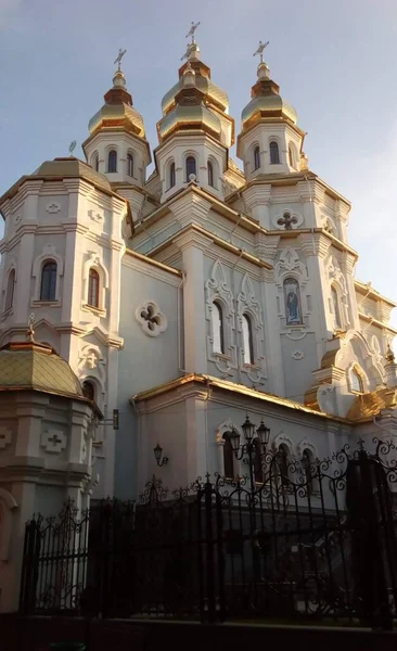 Православна Церква Харкові Названа Честь Жінок Носять Мирру — стокове фото